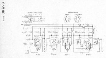 SABA VHF S schematic circuit diagram